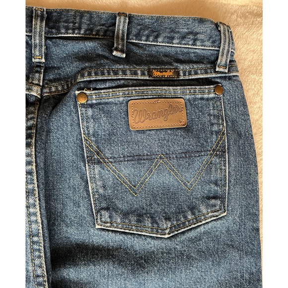 Wrangler George Strait Cowboy Cut Mens Jeans 31MGSHD Sz 35x34 - Picture 7 of 7